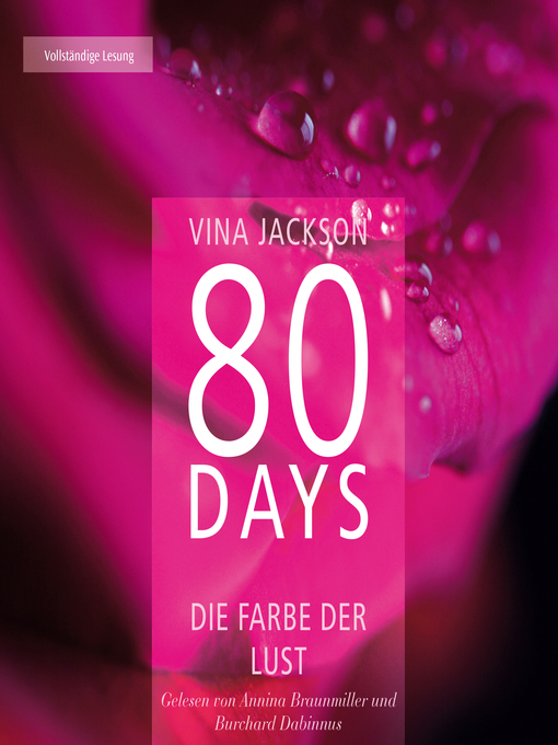Upplýsingar um 80 Days--Die Farbe der Lust eftir Vina Jackson - Biðlisti